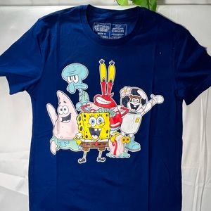 Nickelodeon SpongBob SquarePants short sleeve crew neck Graphic Tshirt
